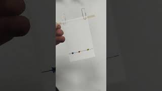 Paper Chromatography Experiment  Rf Values [upl. by Croteau]