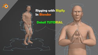 How to Rig Character with Rigify in Blender  Tutorial [upl. by Etat]