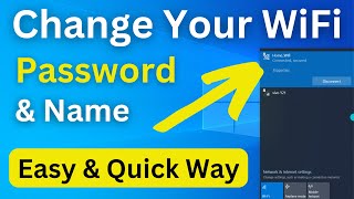 How Do I Change My TP Link Password  Change Your Wifi Name And Password  Easy Way [upl. by Wadsworth]