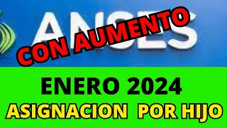 quot¡Beneficiarios de ANSES Fechas y Aumentos en Asignaciones familiares Enero 2024quotnoticiasanses [upl. by Erdnua426]