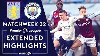 Aston Villa v Manchester City  PREMIER LEAGUE HIGHLIGHTS  4212021  NBC Sports [upl. by Ja31]