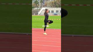 YOU NEED TO DO THIS 🔥 sprint sport motivation training warmup laufen drills speed running [upl. by Nosidam]