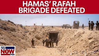 Israel DEFEATS Hamas Rafah Brigade in Gaza IDF reports  LiveNOW from FOX [upl. by Eiclehc]