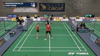 Match point  Bourakkadi  Michalski vs Tomic  Vitman  XD SF  Czech Open 2024 [upl. by Bolitho]