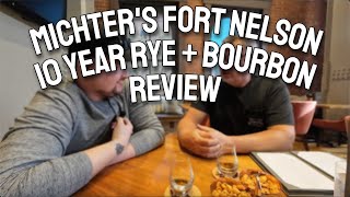 MICHTERS FORT NELSON 10YR RYE  10YR BOURBON REVIEW [upl. by Ahsinra539]