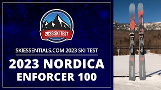 2023 Nordica Enforcer 100  SkiEssentialscom Ski Test [upl. by Robinet]