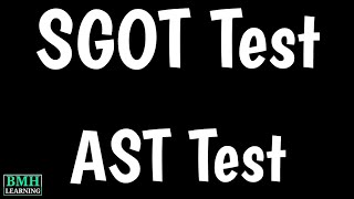 SGOT Test  AST Test  Aspartate Aminotransferase Test  LFT [upl. by Cassandra]