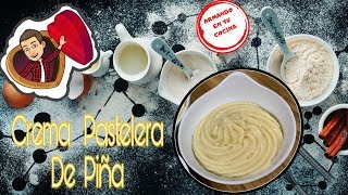 Crema Pastelera De Piña [upl. by Allista]