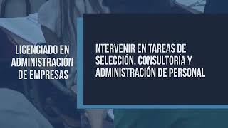 Licenciatura en Administración de Empresas FCE UNaM [upl. by Neeluj]