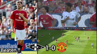 Rosenborg vs Man United  first preseason friendly Match review [upl. by Sheffield]