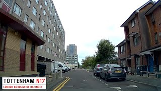 A Drive Through London Tottenham N17 [upl. by Nate]