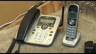 Presidian 43259 DECT 6 CordedCordless Phone with Digital Answering System  Unboxing [upl. by Veta]