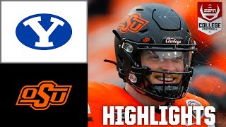 BYU Cougars vs Oklahoma State Cowboys  Full Game Highlights [upl. by Toffey]