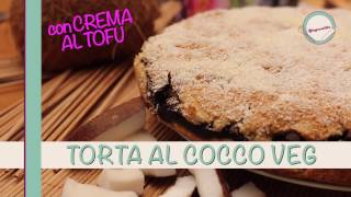 Torta Vegana al Cocco  Vegan Coconut Cake [upl. by Banyaz325]