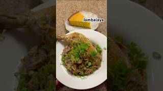 JAMBALAYA Recipe in description 🫡 jambalaya cajun food shorts [upl. by Ahsirtap]