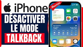 Comment Désactiver Le Mode Talkback Sur Iphone  En 2024 [upl. by Eliathas190]