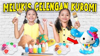 ALUNA DAN AMANDA MELUKIS CELENGAN DARI TANAH LIAT WOW LUCU BANGET [upl. by Towne]