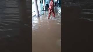 kazi Najrul Islam Airport  Durgapur after heavy rain [upl. by Trilley]