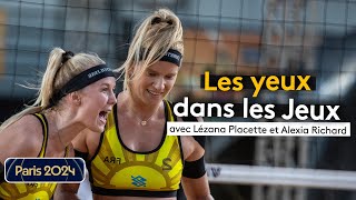 quotLes Yeux dans les Jeuxquot  Louis Laforge a testé le volley de plage [upl. by Anaer]