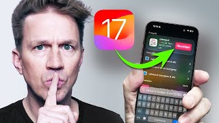 iOS 17 Die 14 besten VERSTECKTEN Funktionen 🥷🏻 [upl. by Ahtanoj]