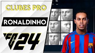 Como CREAR a RONALDINHO en EA FC 24 ✅ [upl. by Krystle]