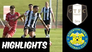 HIGHLIGHTS  Grantham Town FC 11 Stockton Town  Northern Premier League East Division 2223 [upl. by Eledoya46]