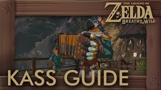 Zelda Breath of the Wild  Kass Guide All Shrine Quests Songs amp Return to Rito Village [upl. by Kailey]