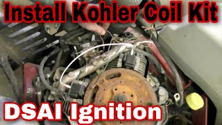 EASY GUIDE to Install The Coil Kit On A Kohler Command Engine DSAI Ignition [upl. by Asirrak151]