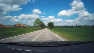 The Driving Vlog  Test video of Vtin Eypro action camera Victsing  direct from the card [upl. by Nwahsed864]