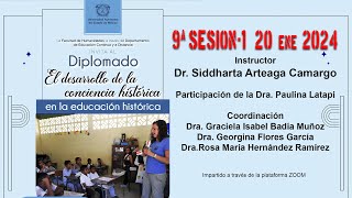 9“El desarrollo de la conciencia histórica en la educación histórica” DIPLOMADO SES91 20ene24 [upl. by Sorips]