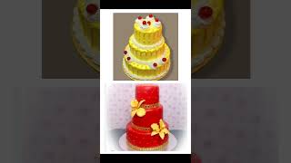 Yellow cake 💛vs Red cake ♥️ [upl. by Levan529]