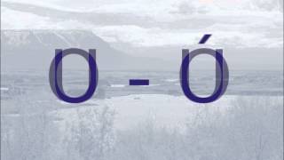 Pronouncing the vowels of the Icelandic alphabet [upl. by Khan349]