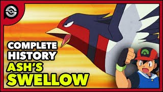 Pokemon Explained Ashs Swellow  Complete History [upl. by Rebmac]