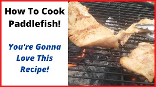 How To Cook Paddlefish  Best Spoonbill Recipe [upl. by Homans]