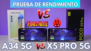 POCO X5 Pro vs GALAXY A34  SD 778G vs Dimensity 1080  Prueba de Rendimiento  Cuál es mejor [upl. by Auric212]