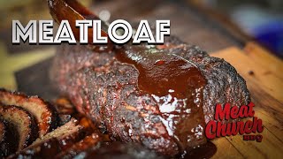 The BEST Smoked BBQ Meatloaf [upl. by Ytteb]