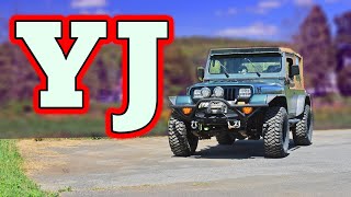 1994 Jeep Wrangler YJ Regular Car Reviews [upl. by Yezdnil]