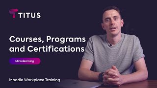 Moodle Workplace Training Courses Programs Certifications [upl. by Hairam]