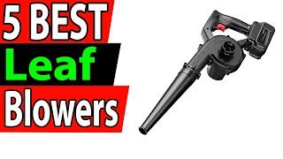 5 Best Cordless Leaf Blowers Review 2024 [upl. by Ruscio]