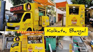 Best food truck in kalkata Bengal manufactured at pune by FoodtruckerEngineeringLLP [upl. by Wendelin]