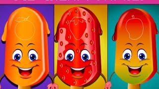 The Finger Family  Ice Cream Family  Nursery Rhymes For Children [upl. by Mazman]