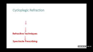 Cycloplegic Refraction part 2 [upl. by Curcio]