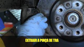 Como cuidar e limpar as pinças de travão do seu carro WD40 [upl. by Carola685]