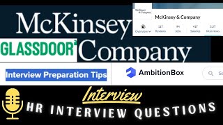 mckinsey and Company  Business Presentation Specialist Trainee HR ROUND QUESTIONS [upl. by Tinor]