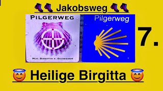 Jakobsweg 🥾 Pilgerstempel Heilige Birgitta [upl. by Notsa]