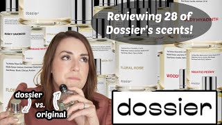 THE PERFECT AFFORDABLE PERFUME DUPESDossier Review [upl. by Icken]