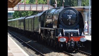 LMS Princess Coronation Class 46233 Duchess Of Sutherland  Yatton [upl. by Lanford]