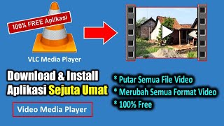 Cara Download amp Install Vlc Media Player [upl. by Lanos673]