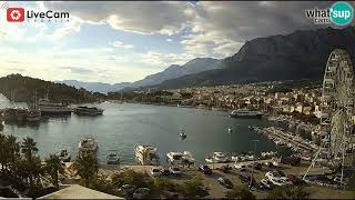 Makarska  Live Cam Croatia [upl. by Hnilym]