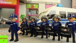 Die Motorradbande Playmobil Film Bundespolizei Einsatz Stop Motion seratus1 [upl. by Bolton]